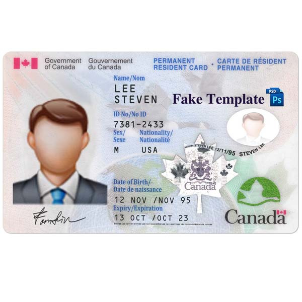 CANADA ID CARD